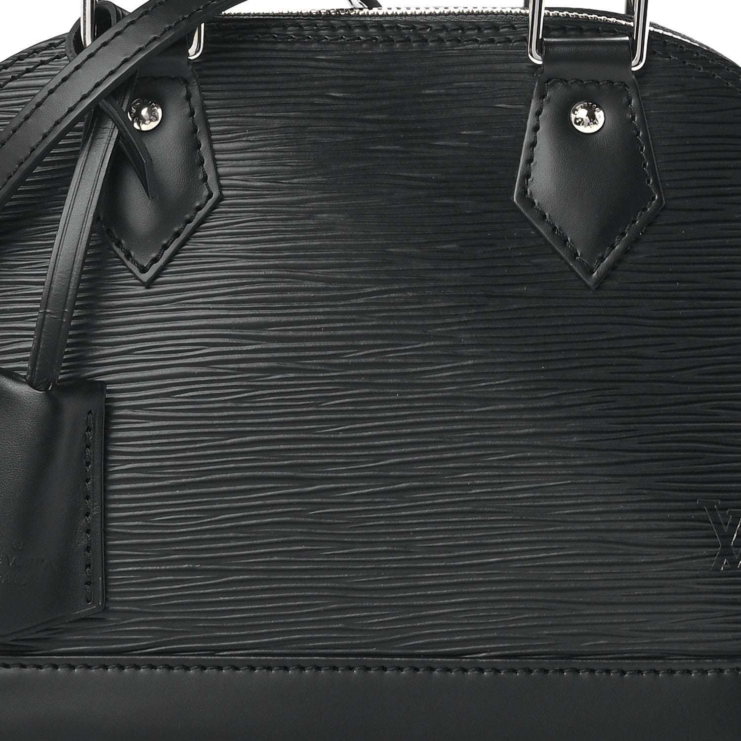 Louis Vuitton Epi Alma BB Black 10 of 13