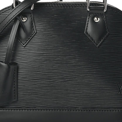 Louis Vuitton Epi Alma BB Black 10 of 13