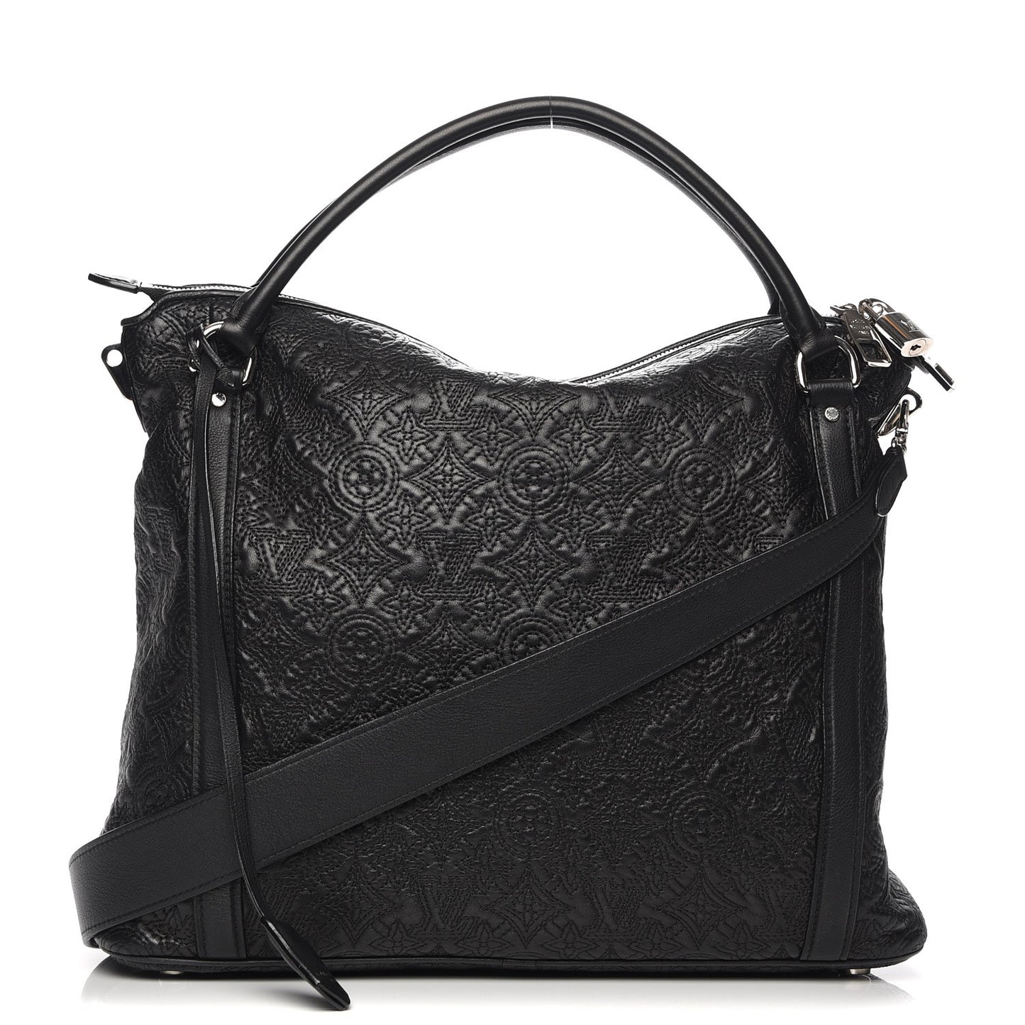Monogram Lambskin Antheia Ixia MM Black