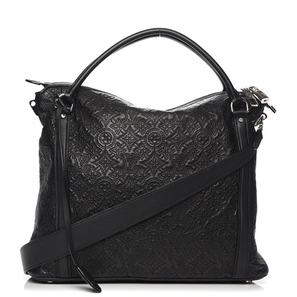 Louis Vuitton Monogram Lambskin Antheia Ixia MM Black 1 of 7