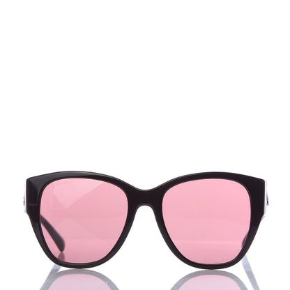 Chanel Acetate Butterfly CC Sunglasses 5412 Burgundy 2 of 8