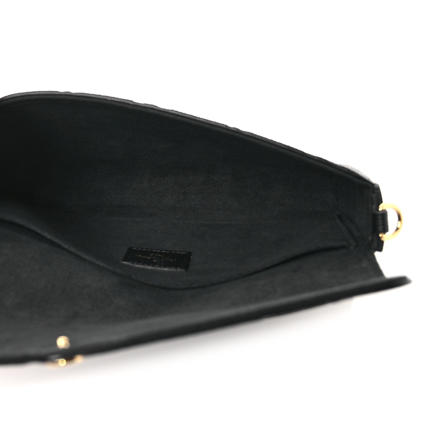 Louis Vuitton Empreinte Pochette Felicie Chain Wallet Black 6 of 11