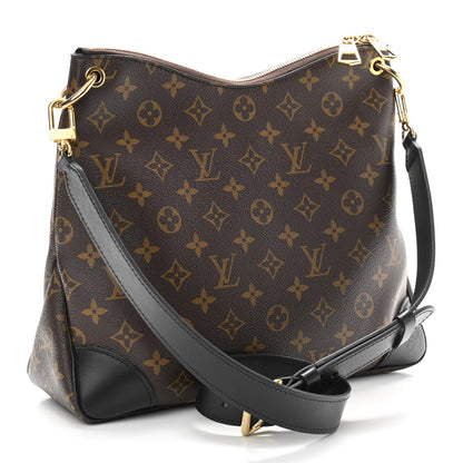 Louis Vuitton Monogram Odeon MM Black 3 of 11
