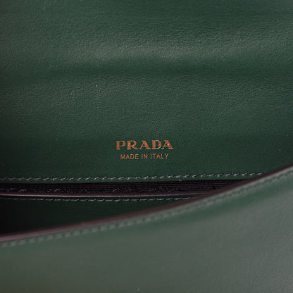 Prada City Calf Cahier Belt Bag Biliardo Black 6 of 9