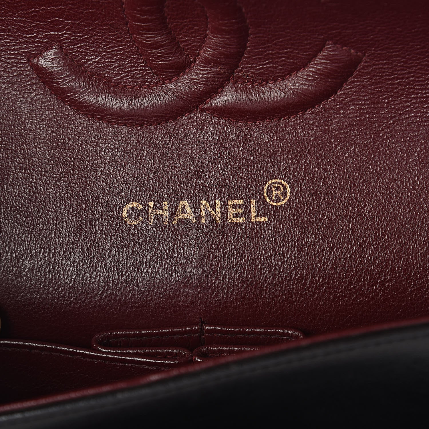 Chanel Lambskin Quilted Medium Double Flap Black 6 of 11