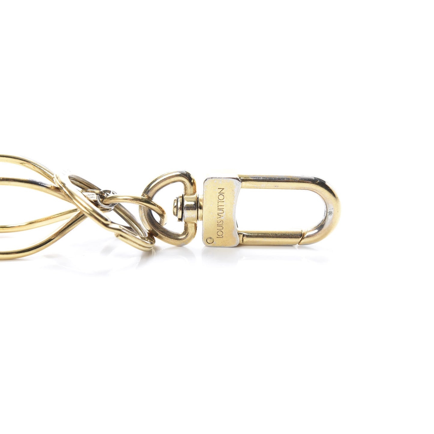 Sphere Bag Charm Gold