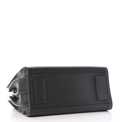 Saint Laurent Grained Calfskin Small Supple Sac De Jour Black 4 of 16
