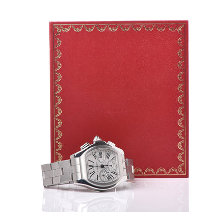 Cartier Stainless Steel 44mm Roadster Chronograph Automatic Watch 9 of 9
