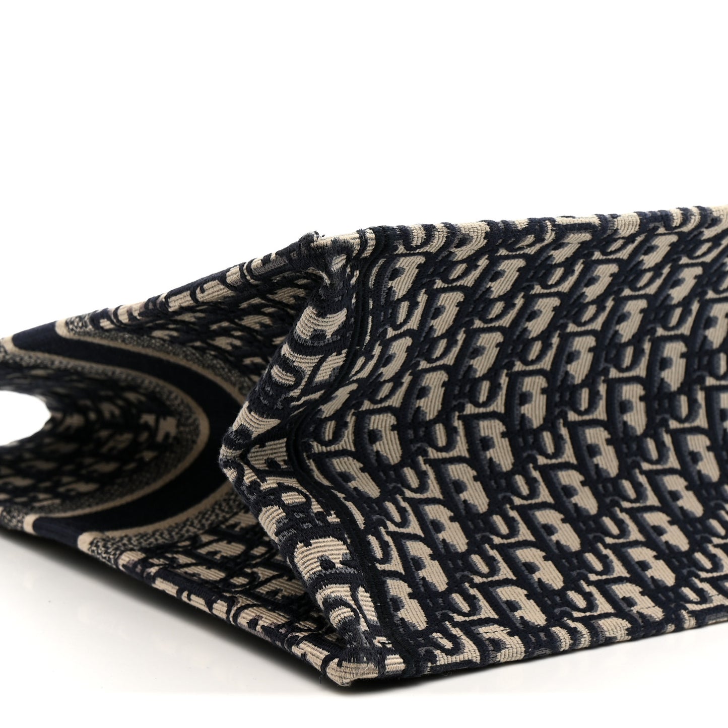 Oblique Large Book Tote Blue Multicolor