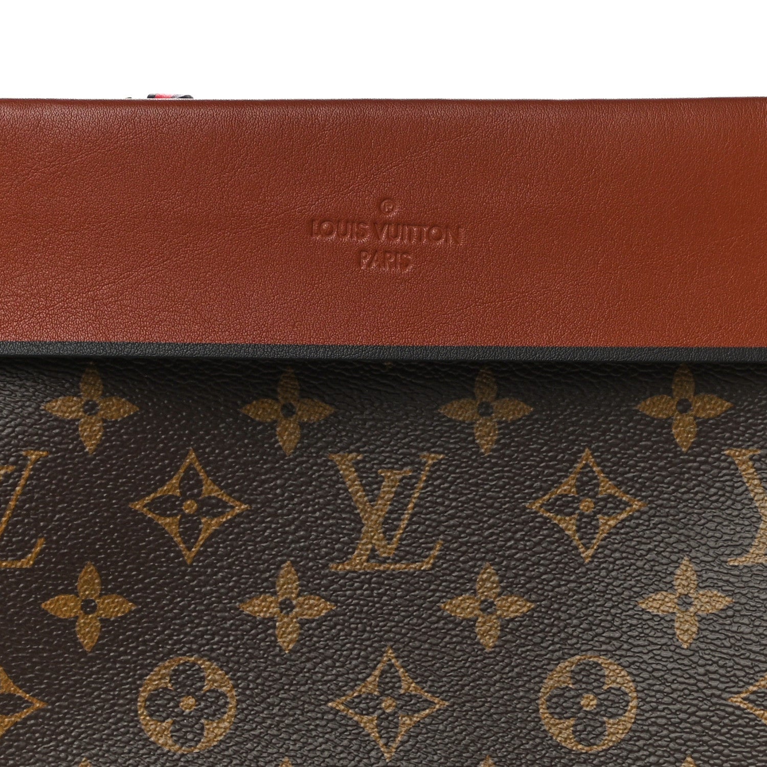 Louis Vuitton Monogram Tuileries Pochette Caramel 8 of 11