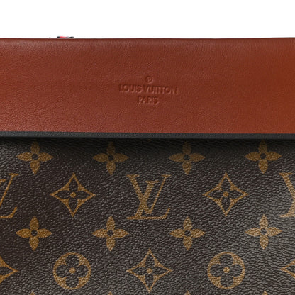 Louis Vuitton Monogram Tuileries Pochette Caramel 8 of 11