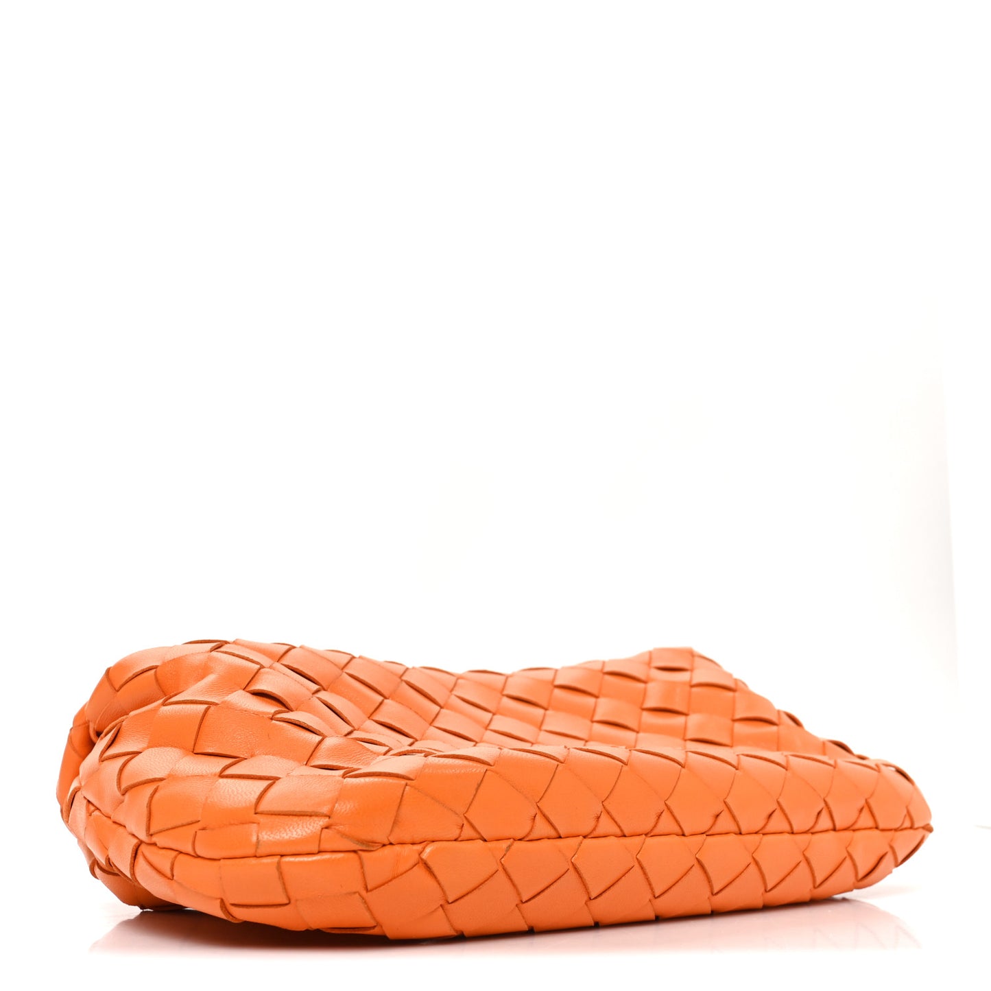 Nappa Intrecciato Mini Jodie Tangerine