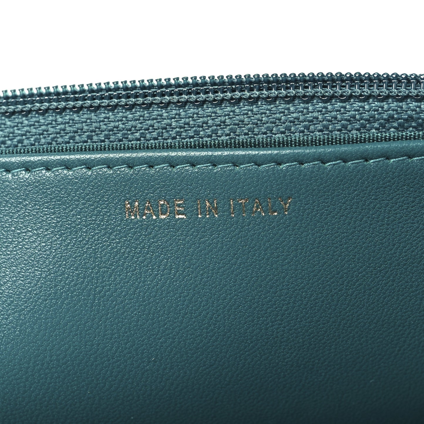 Lambskin Quilted Trendy CC Wallet On Chain WOC Green