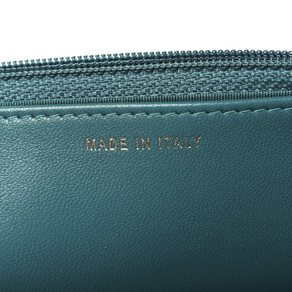 Chanel Lambskin Quilted Trendy CC Wallet On Chain WOC Green 7 of 11