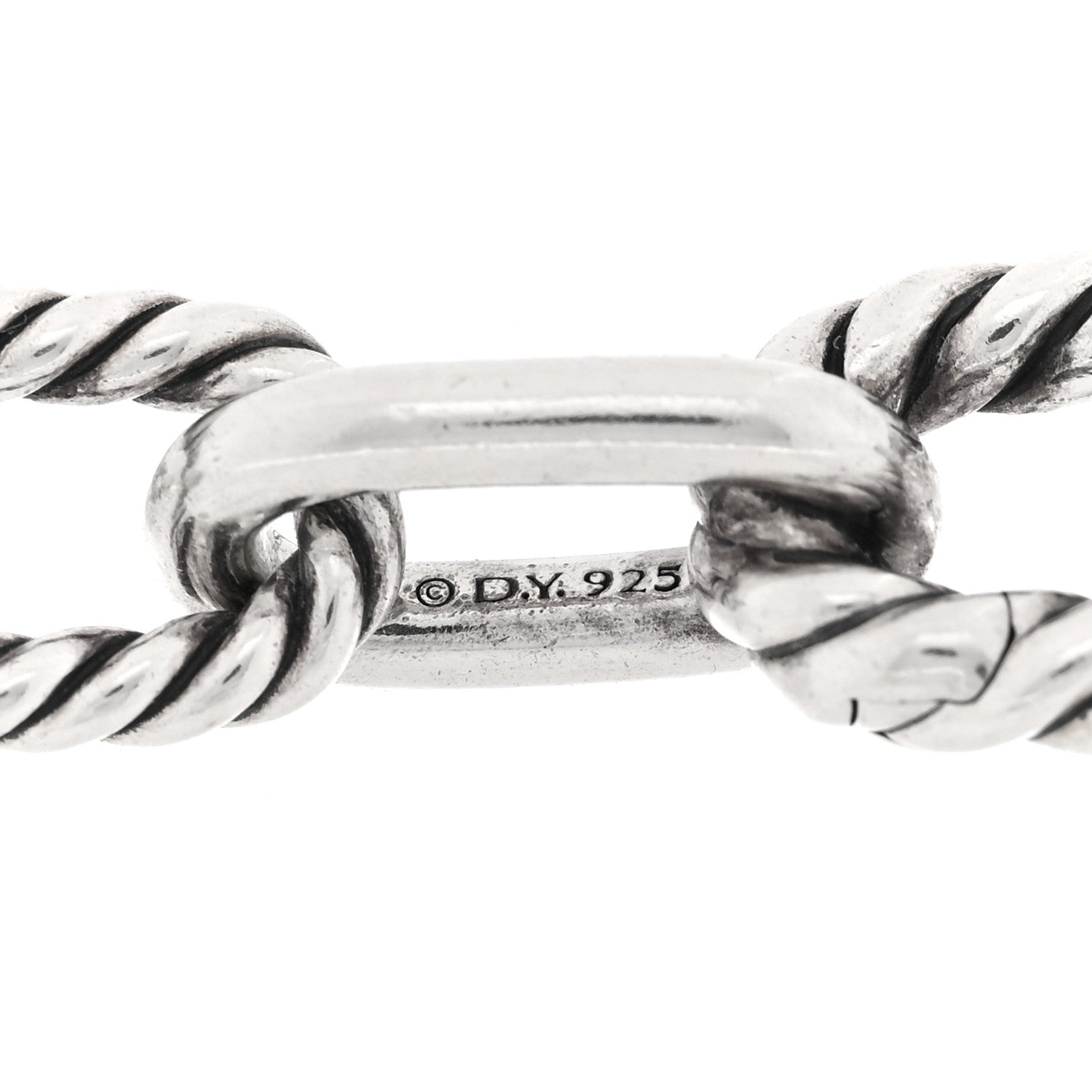 David Yurman Sterling Silver 8.5mm Madison Chain Bracelet 3 of 3