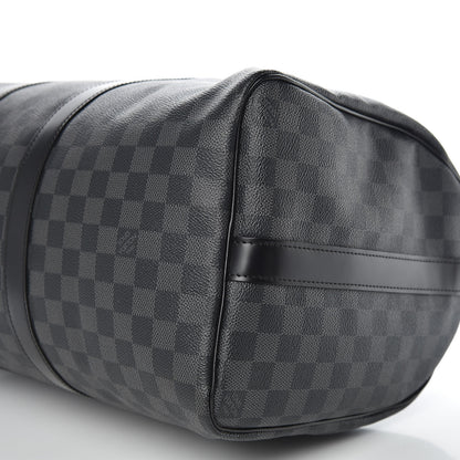 Louis Vuitton Damier Graphite Keepall Bandouliere 45 9 of 11