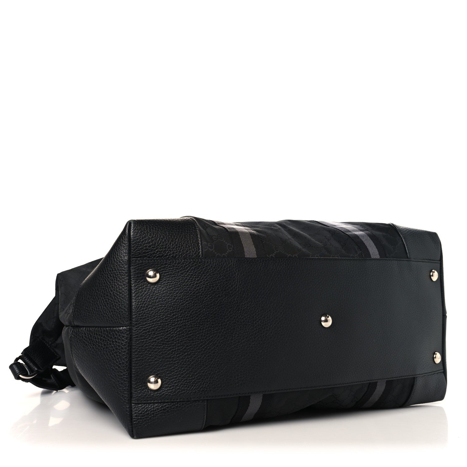 Gucci Nylon Monogram XL Duffle Bag Black 3 of 11