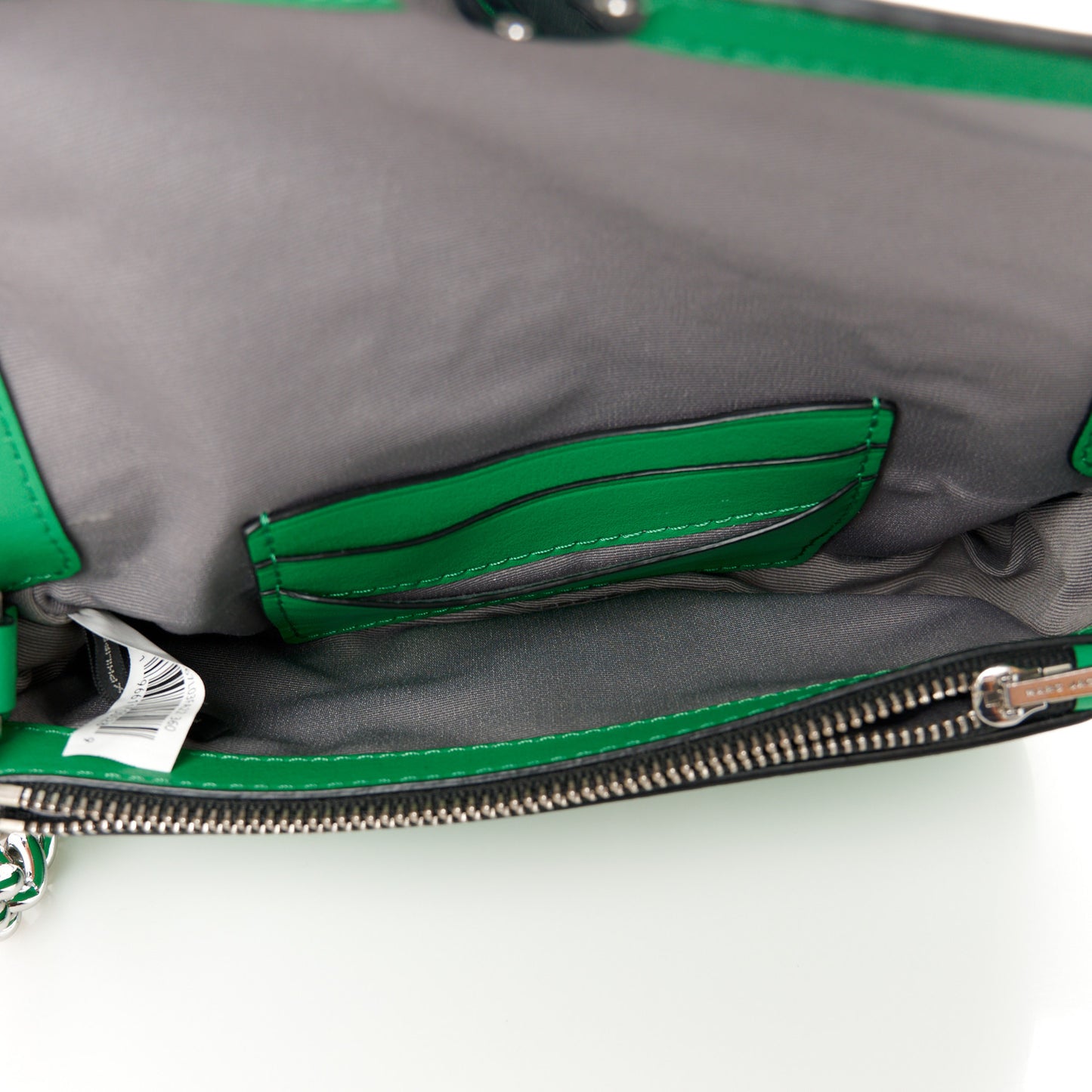 Calfskin Mini The J Marc Shoulder Bag Fern Green