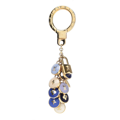 Louis Vuitton Pastilles Key Chain Bag Charm Blue 1 of 3
