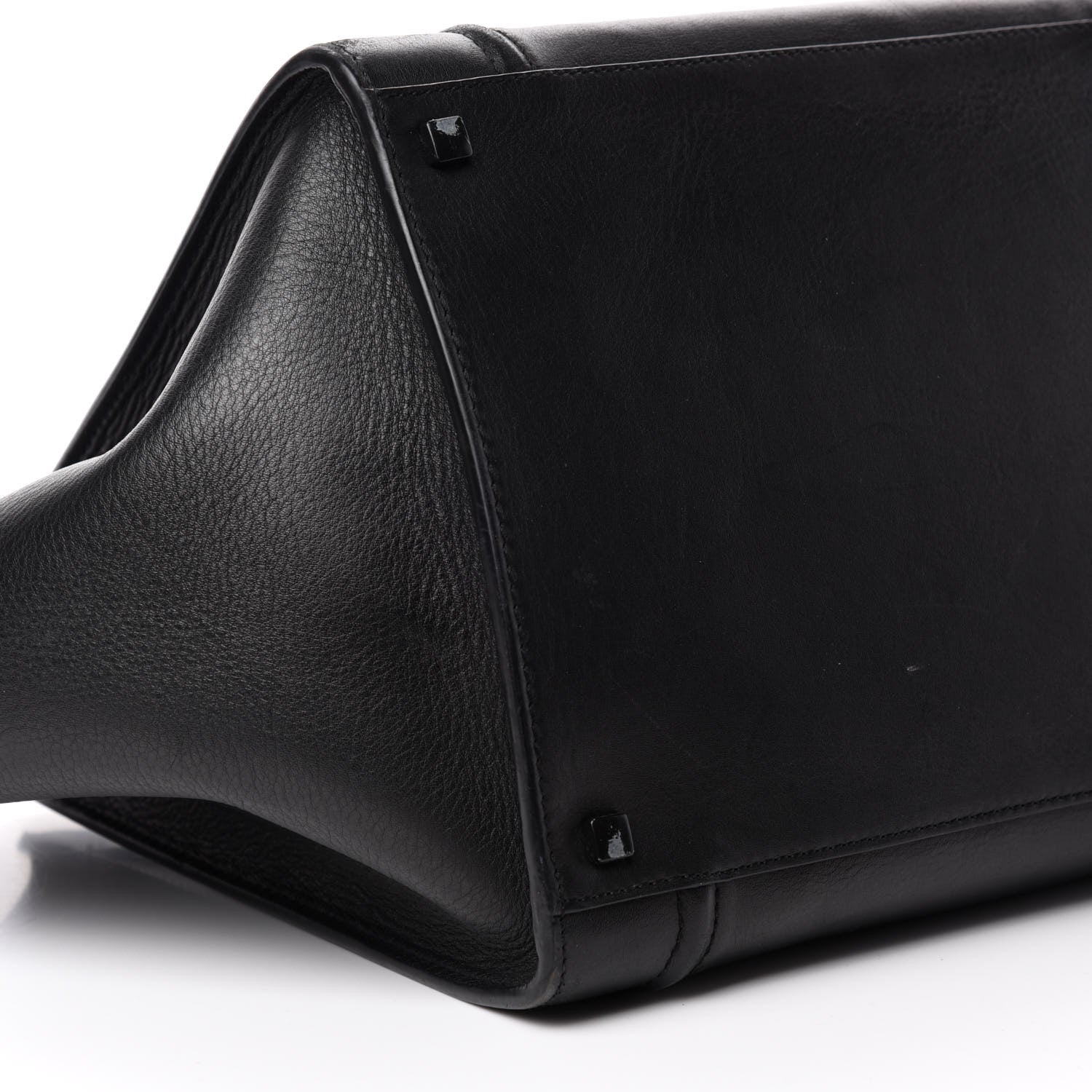 Celine Grained Calfskin Medium Phantom Luggage Black 6 of 18