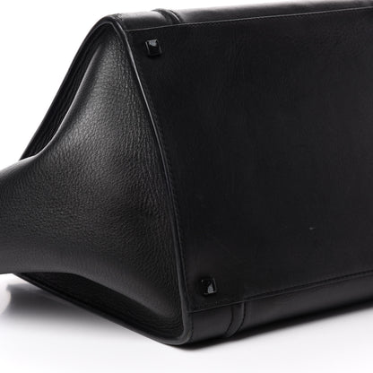 Celine Grained Calfskin Medium Phantom Luggage Black 6 of 18