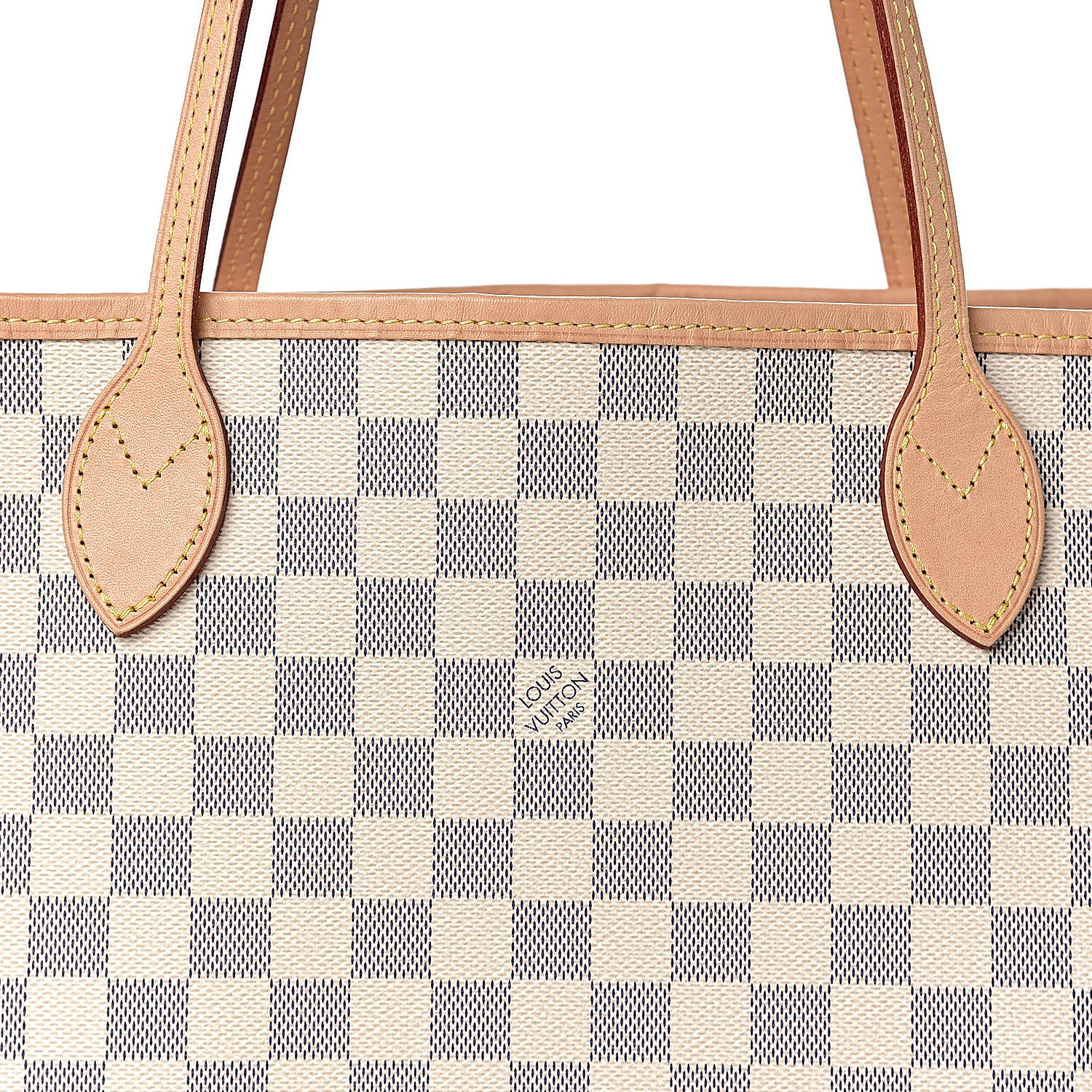 Louis Vuitton Damier Azur Neo Neverfull MM Rose Ballerine 11 of 11