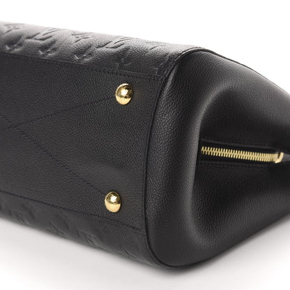 Louis Vuitton Empreinte Montaigne MM Black 7 of 10