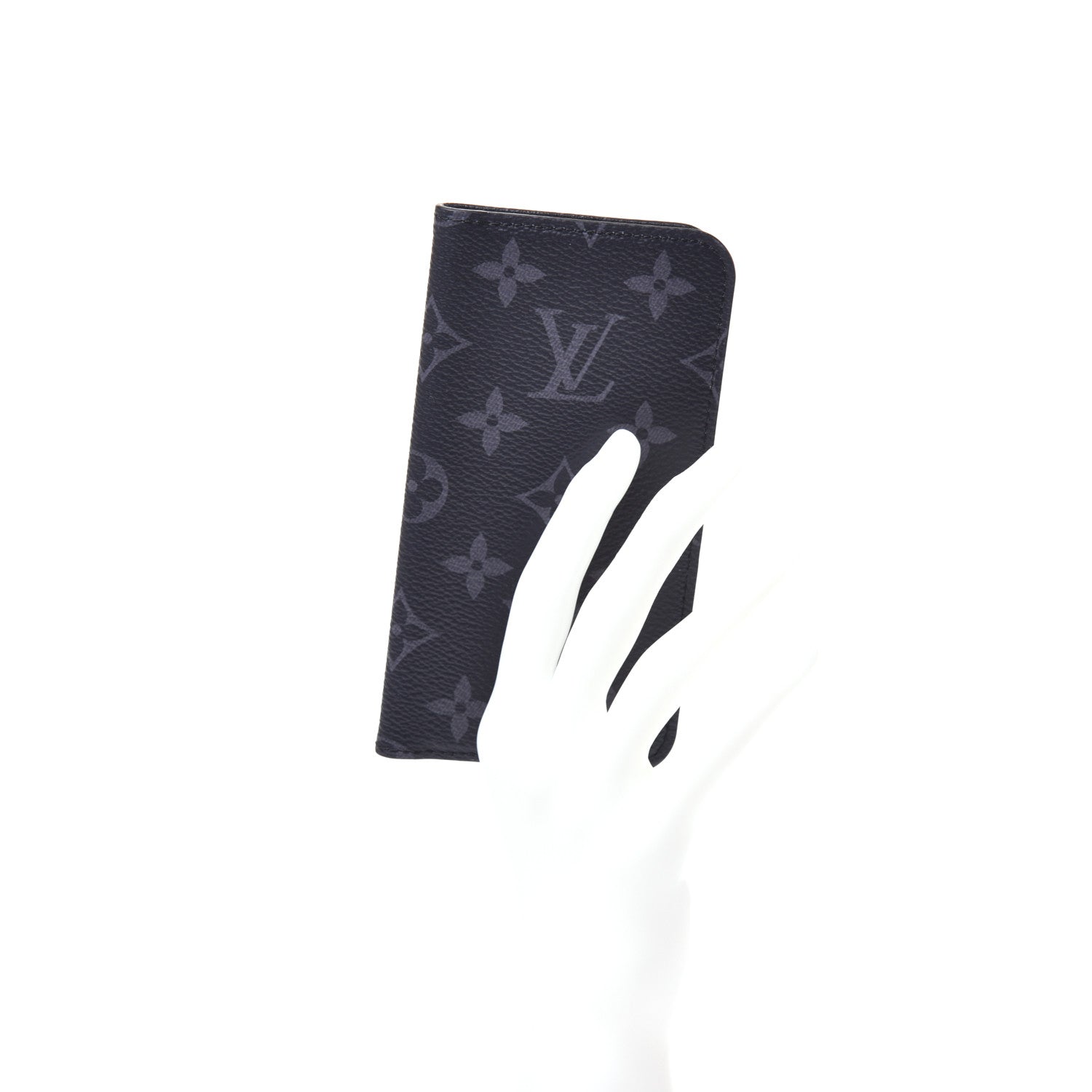 Louis Vuitton Monogram Eclipse iPhone X/XS Folio Case 2 of 6