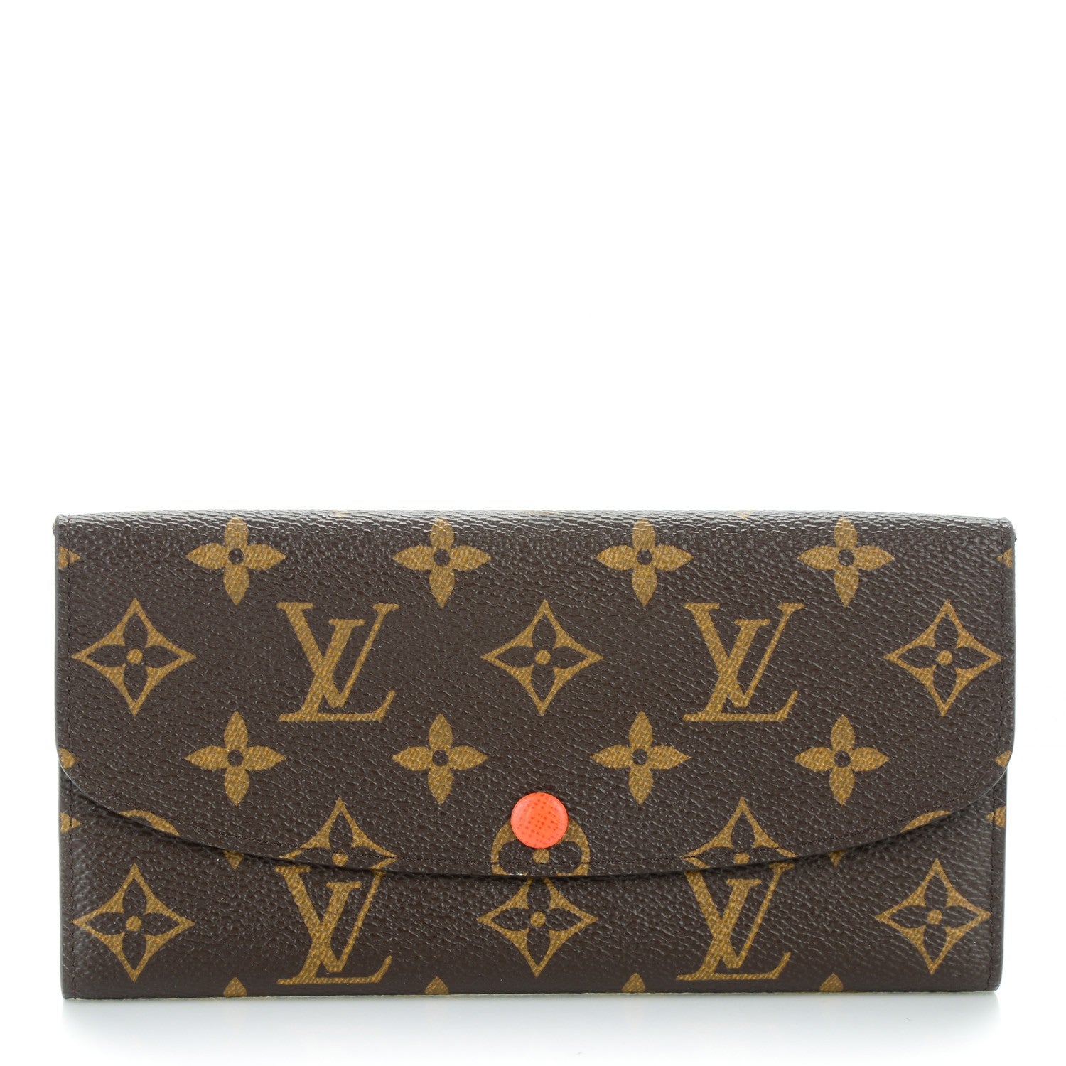 Louis Vuitton Monogram Emilie Wallet Piment 1 of 7