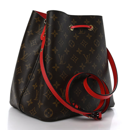 Louis Vuitton Monogram Neonoe MM Coquelicot 3 of 10