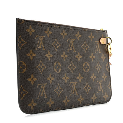 Louis Vuitton Monogram Neverfull MM GM Pochette 3 of 9