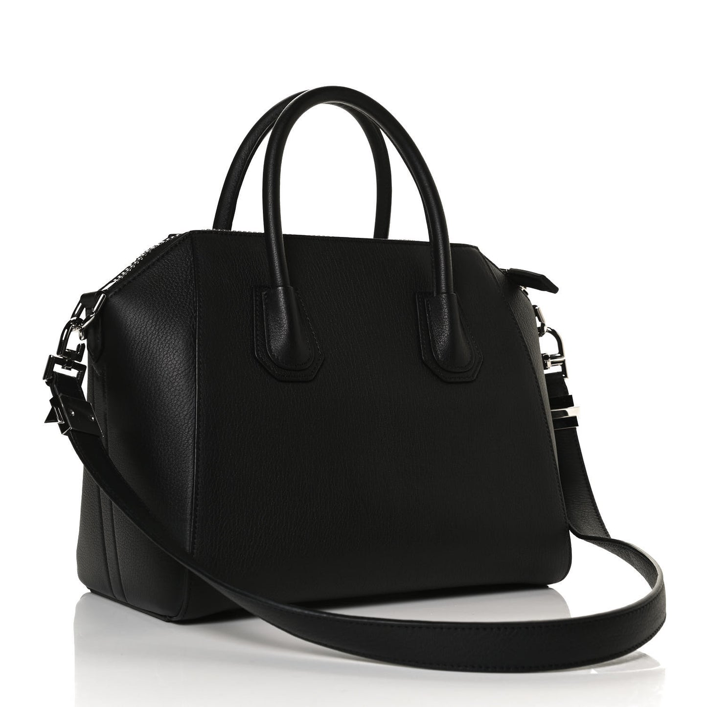 Sugar Goatskin Small Antigona Black