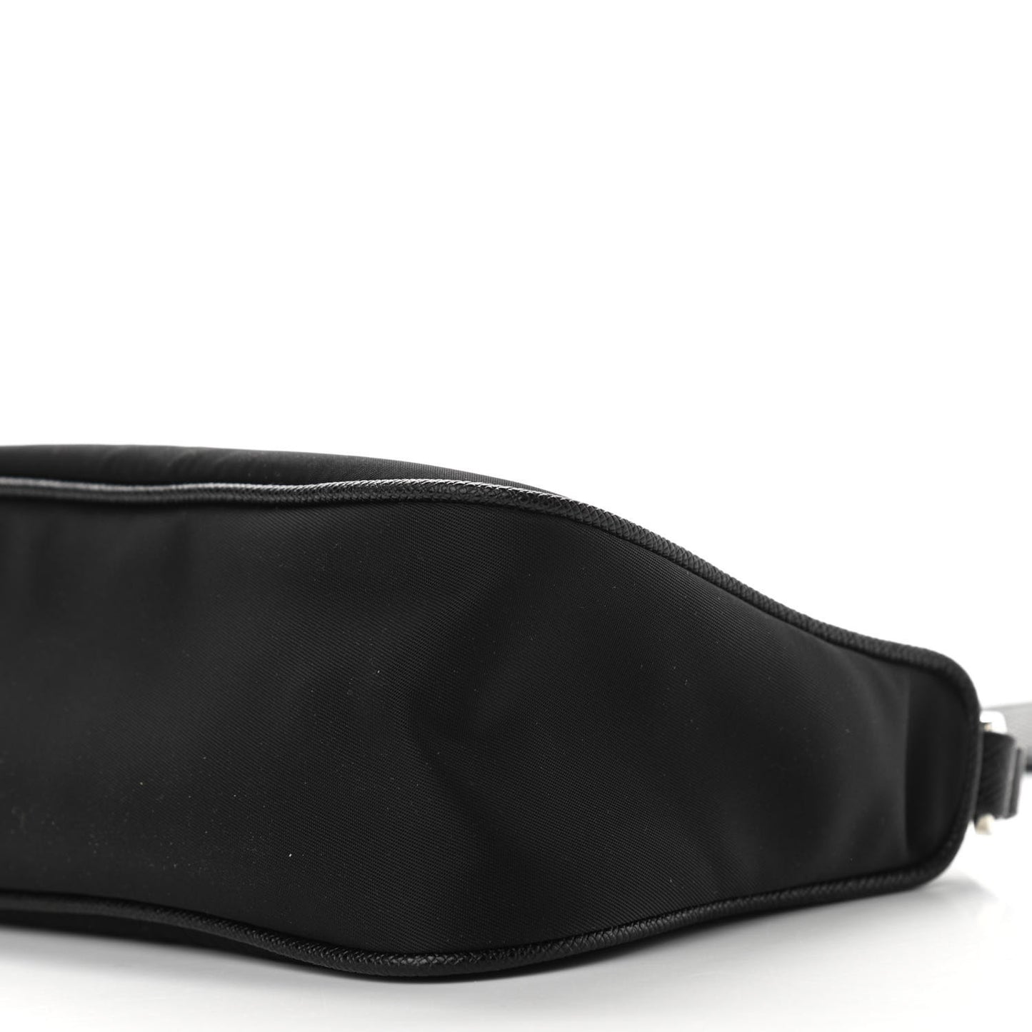 Tessuto Nylon Saffiano Mini Re-Edition 2005 Bag Black