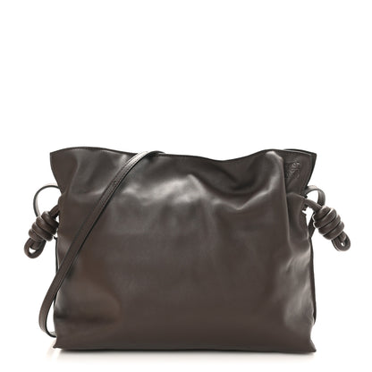 Loewe Nappa Medium Flamenco Knot Bag Chocolate 1 of 8