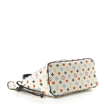 Louis Vuitton Game On Neverfull MM White 4 of 11