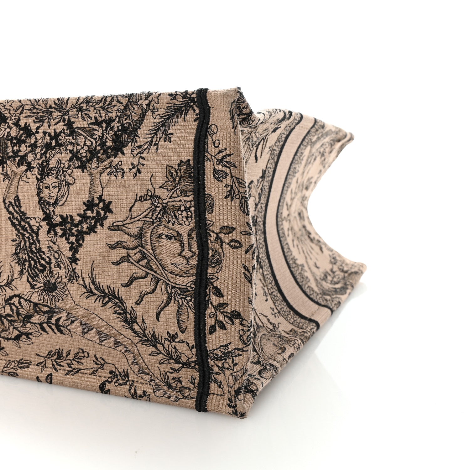 Christian Dior Canvas Embroidered Large Toile de Jouy Soleil Book
