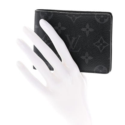Louis Vuitton Monogram Eclipse Slender Wallet 2 of 9