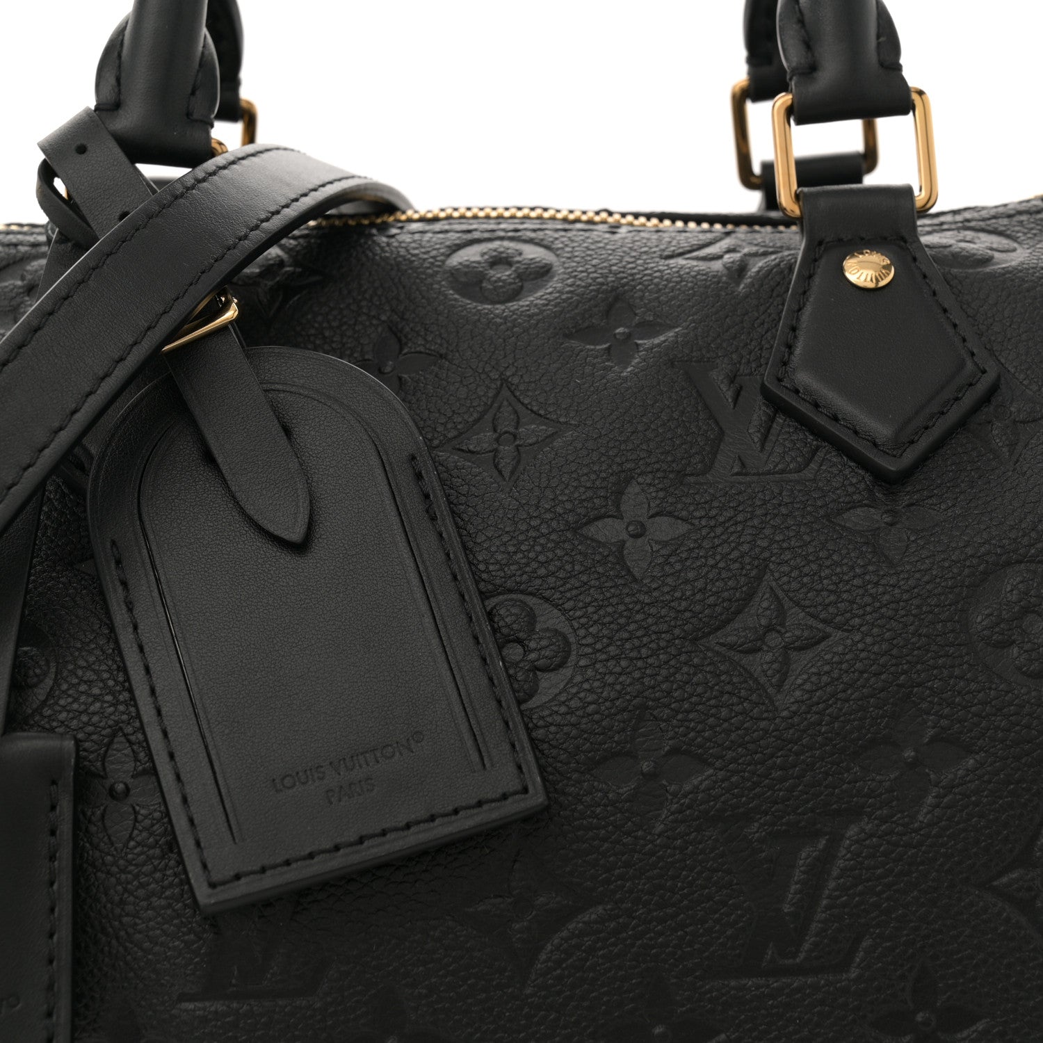 Louis Vuitton Empreinte Monogram Speedy Soft 30 Black 7 of 9