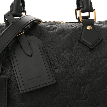 Louis Vuitton Empreinte Monogram Speedy Soft 30 Black 7 of 9