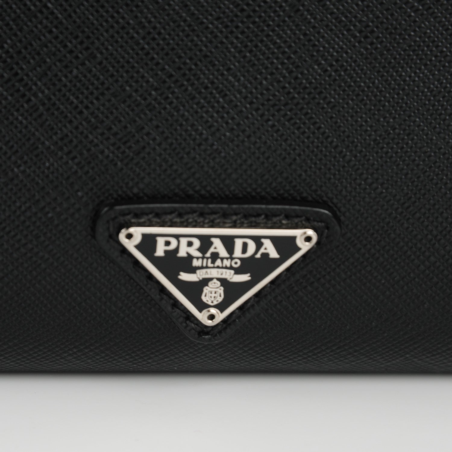 Prada Saffiano Clutch Black 6 of 8