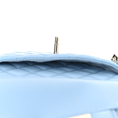 Chanel Lambskin Quilted CC In Love Heart Bag Light Blue 6 of 12