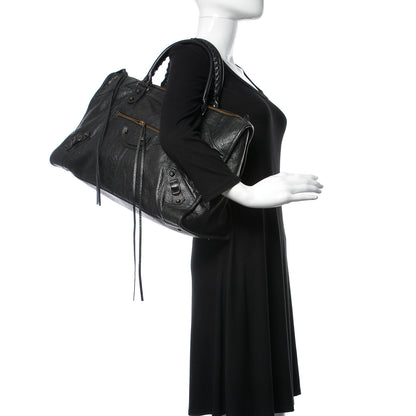 Balenciaga Agneau Classic Hardware Work Black 2 of 8