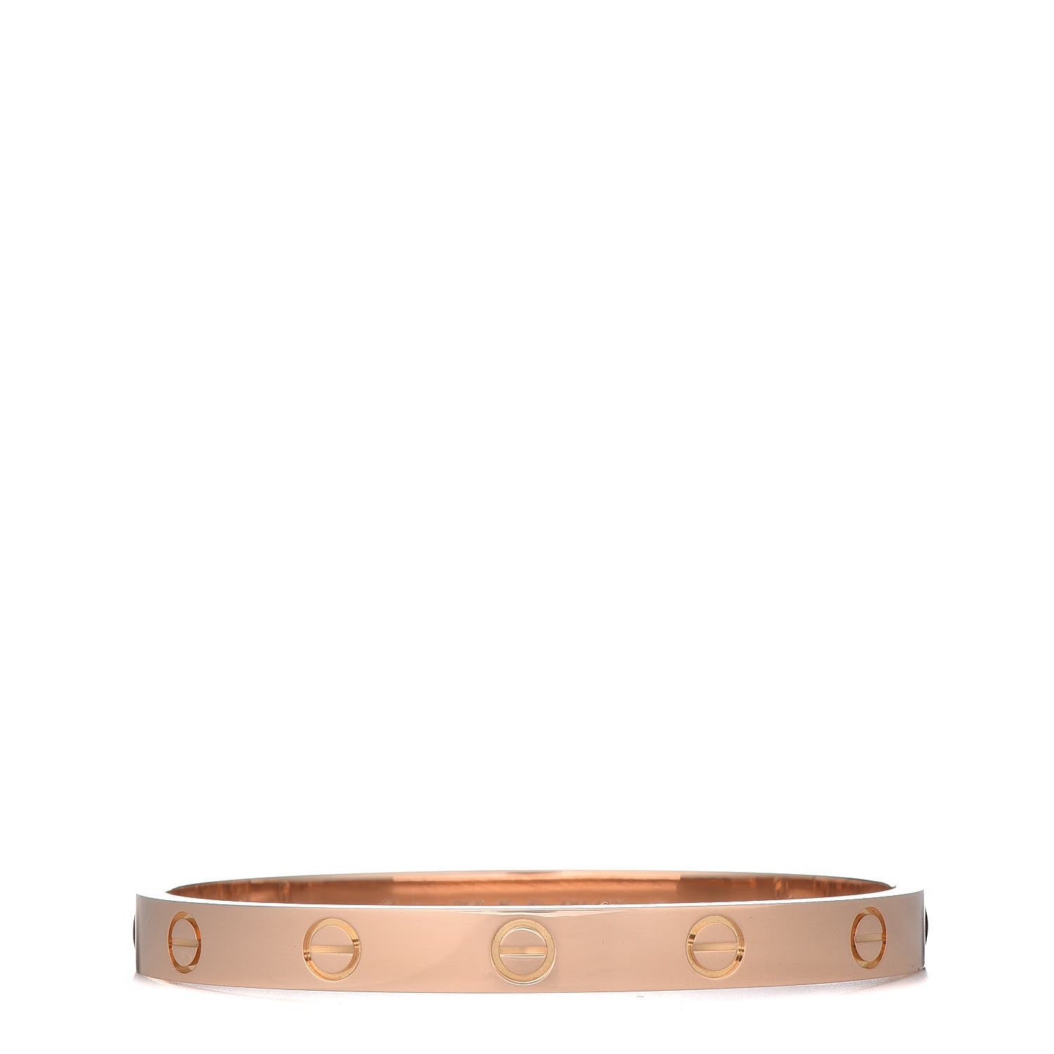 Cartier 18K Pink Gold LOVE Bracelet 16 1 of 6