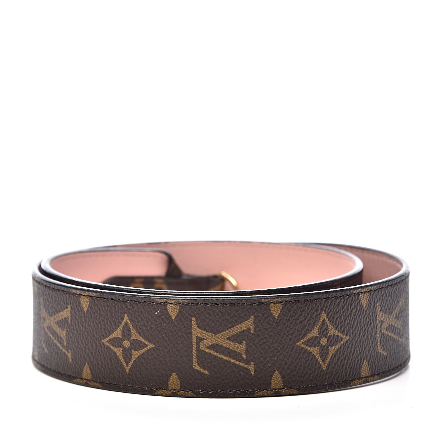 Louis Vuitton Monogram Bandouliere Shoulder Strap Rose Poudre 2 of 6