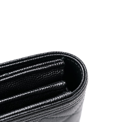 Chanel Caviar Quilted Long Boy Flap Wallet Black 11 of 13