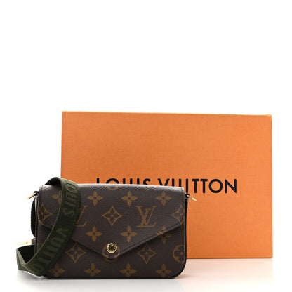 Louis Vuitton Monogram Felicie Strap & Go Kaki 10 of 10