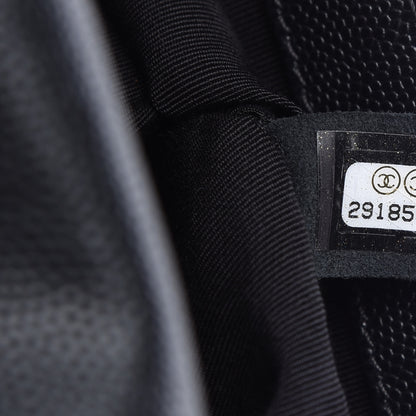 Chanel Caviar Quilted Medium Boy Flap Black 10 of 12