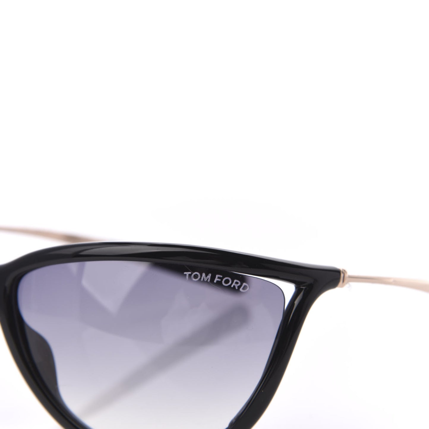Acetate Oversize Square Tammy Sunglasses TF770 Black