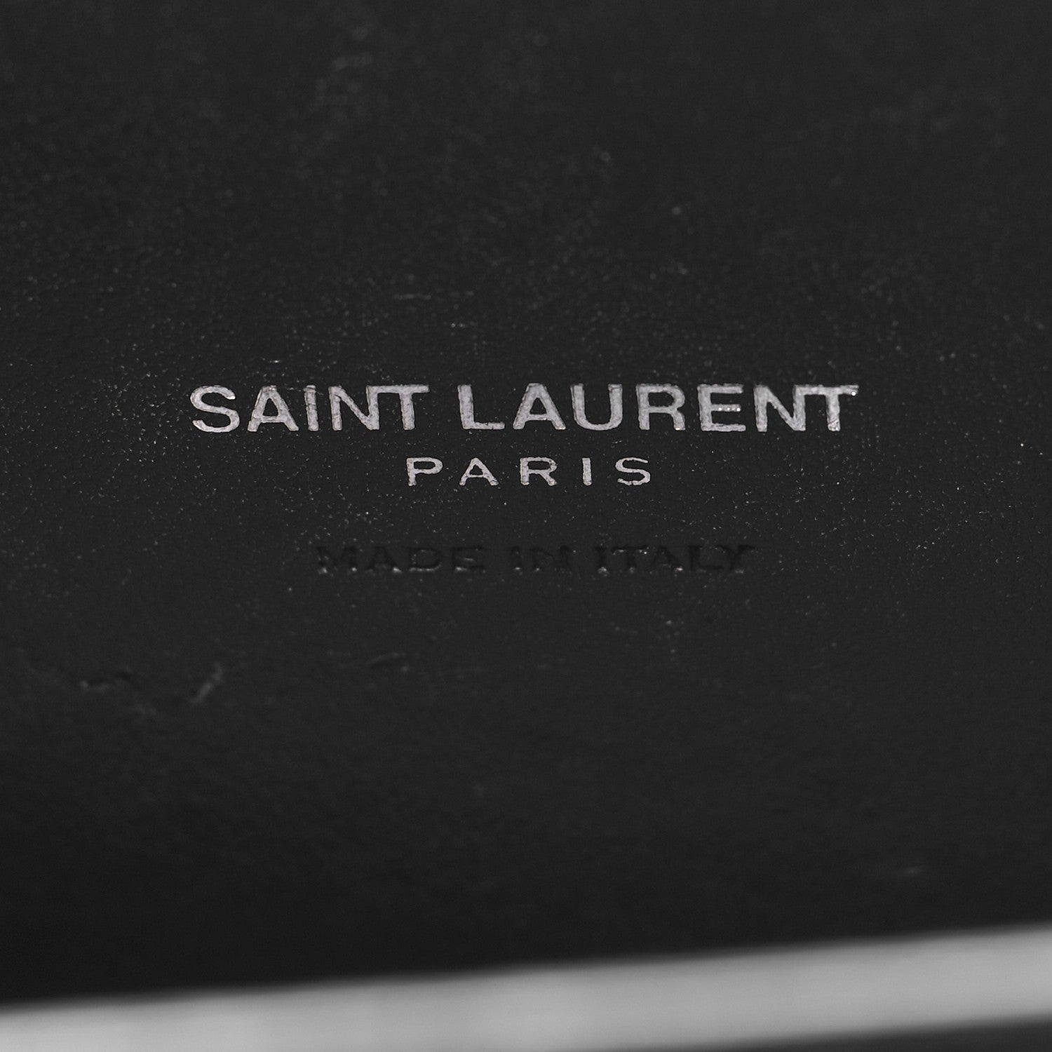 Saint Laurent Calfskin Crocodile Embossed Nano Sac De Jour Black 6 of 10