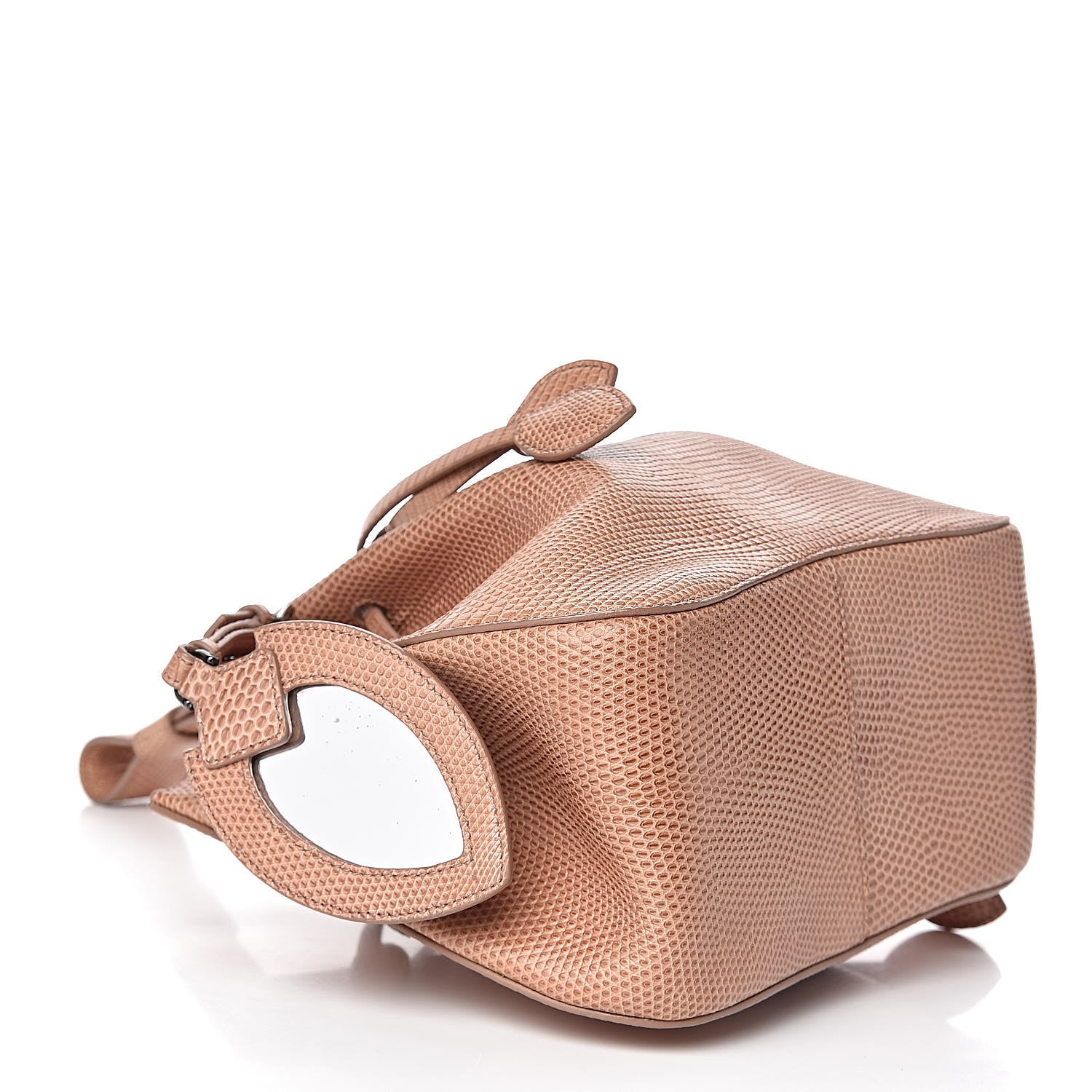 Alaia Lizard Rose-Marie 19 Bag Dark Beige 4 of 9